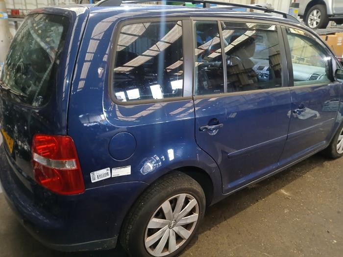 Volkswagen Touran 1.6 FSI 16V Sloopvoertuig (2003, Blauw)