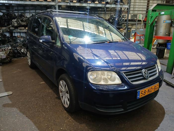 Volkswagen Touran 1.6 FSI 16V Sloopvoertuig (2003, Blauw)