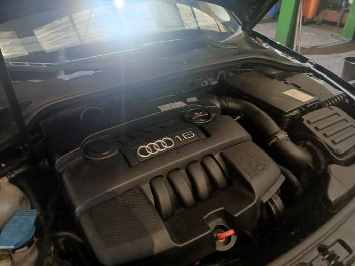 Audi A3 Sportback 1.6 Sloopvoertuig (2005, Zwart)