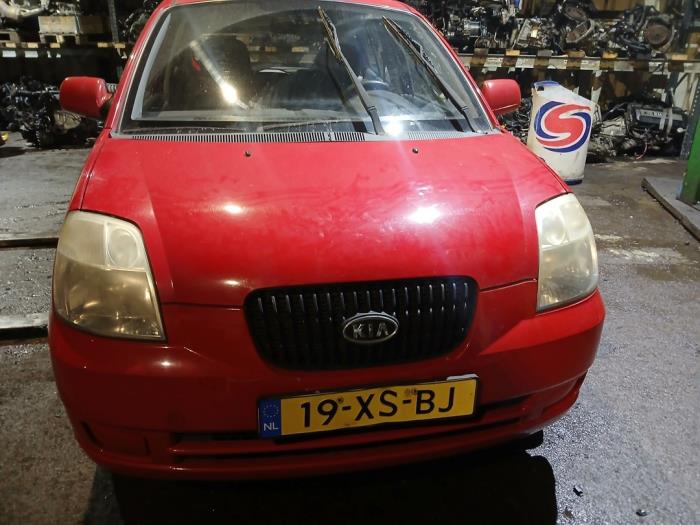 Kia Picanto 1.0 12V Sloopvoertuig (2007, Rood)