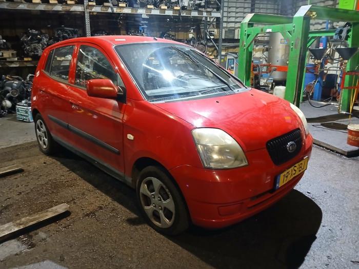 Kia Picanto 1.0 12V Sloopvoertuig (2007, Rood)