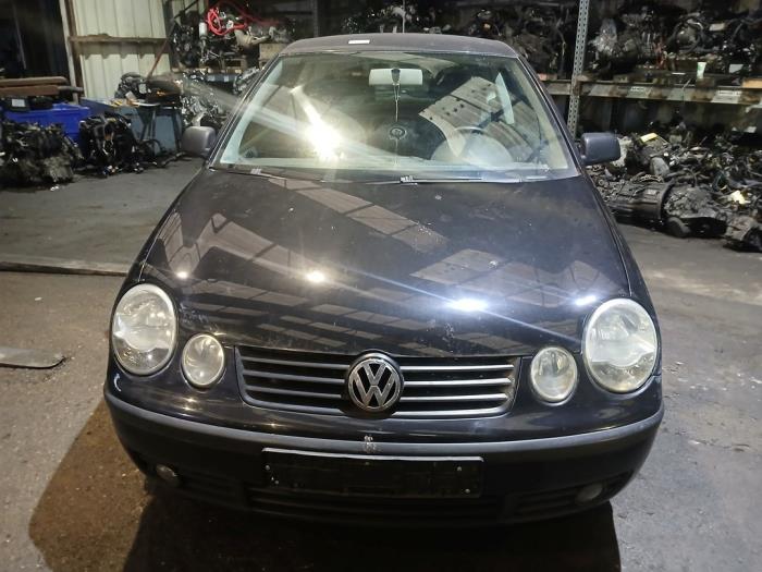 Volkswagen Polo IV 1.4 16V Sloopvoertuig (2004, Zwart)