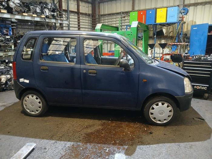 Opel Agila 1.0 12V Sloopvoertuig (2000, Blauw)