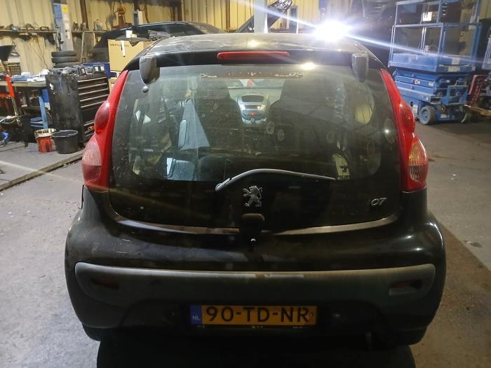 Peugeot 107 1.0 12V Sloopvoertuig (2006, Zwart)