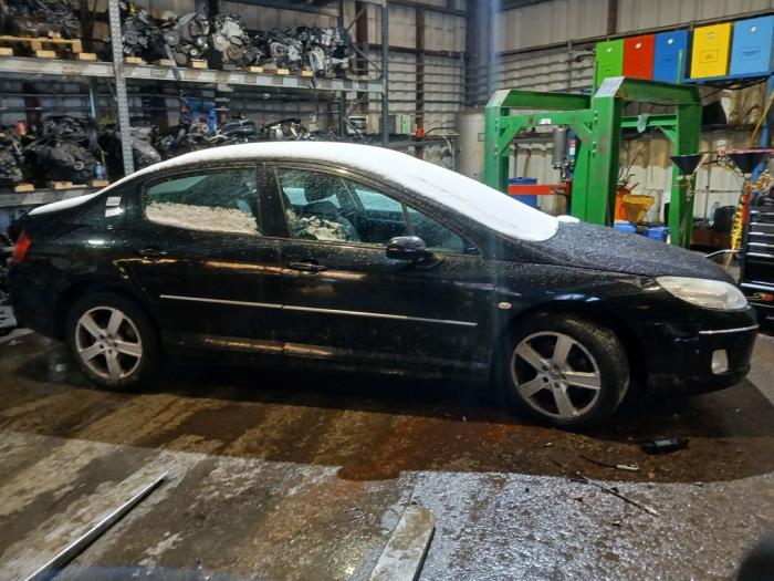 Peugeot 407 1.6 HDi 16V Sloopvoertuig (2009, Zwart)