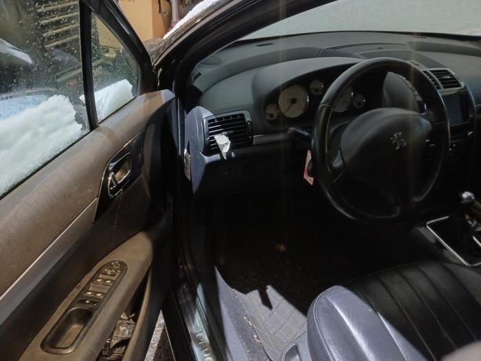 Peugeot 407 1.6 HDi 16V Sloopvoertuig (2009, Zwart)