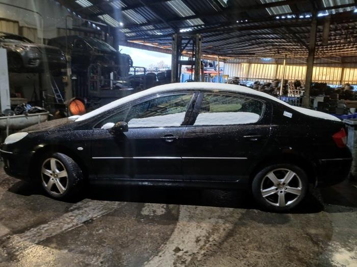 Peugeot 407 1.6 HDi 16V Sloopvoertuig (2009, Zwart)
