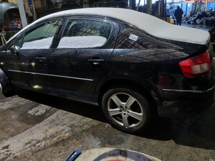 Peugeot 407 1.6 HDi 16V Sloopvoertuig (2009, Zwart)