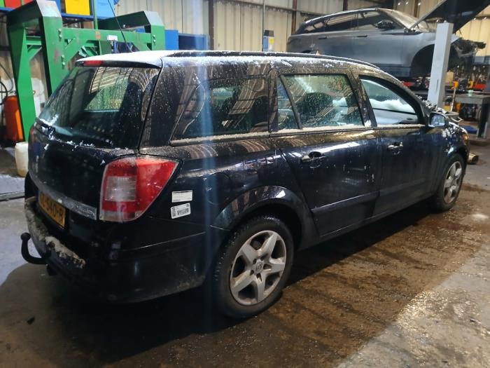Opel Astra H SW 1.6 16V Twinport Sloopvoertuig (2008, Zwart)