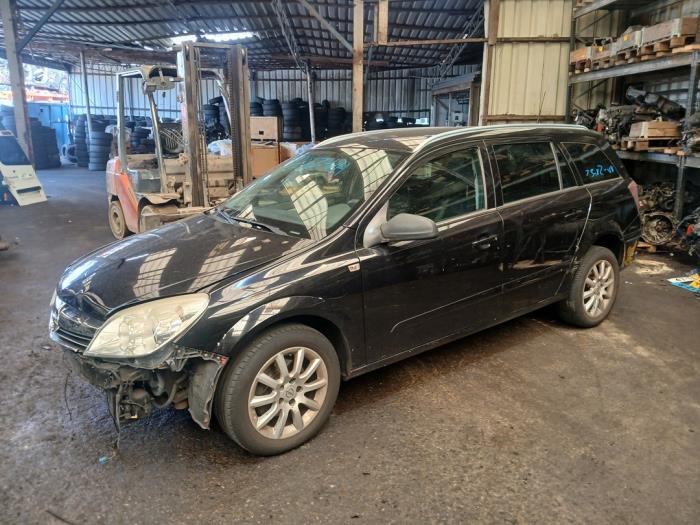 Opel Astra H SW 1.6 16V Twinport Sloopvoertuig (2007, Zwart)