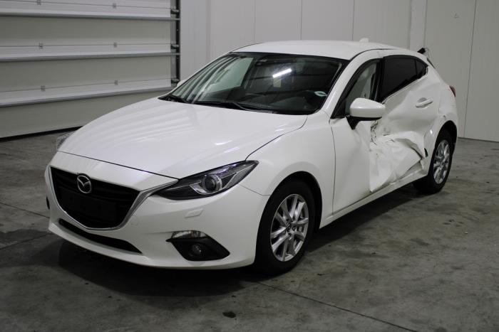 Mazda 3 1.5 Skyactiv-G 100 16V Sloopvoertuig (2015, Wit)
