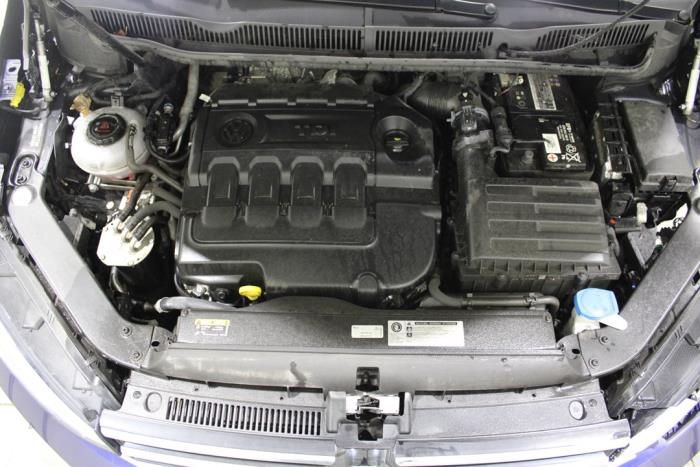 Volkswagen Touran 1.6 TDI SCR BlueMotion Technology Sloopvoertuig (2019, Metallic, Paars)