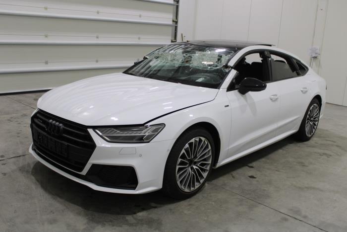 Audi A7 Sportback 2.0 16V 50 TFSI E Quattro Sloopvoertuig (2020, Wit)