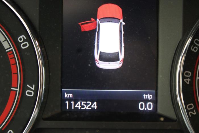 Skoda Octavia Combi 2.0 TSI RS 245 16V Sloopvoertuig (2019, Zwart)