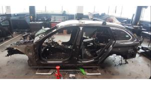 BMW 5 serie Touring 518d 2.0 TwinPower Turbo 16V Mild Hybrid Sloopvoertuig (2020, Grijs)