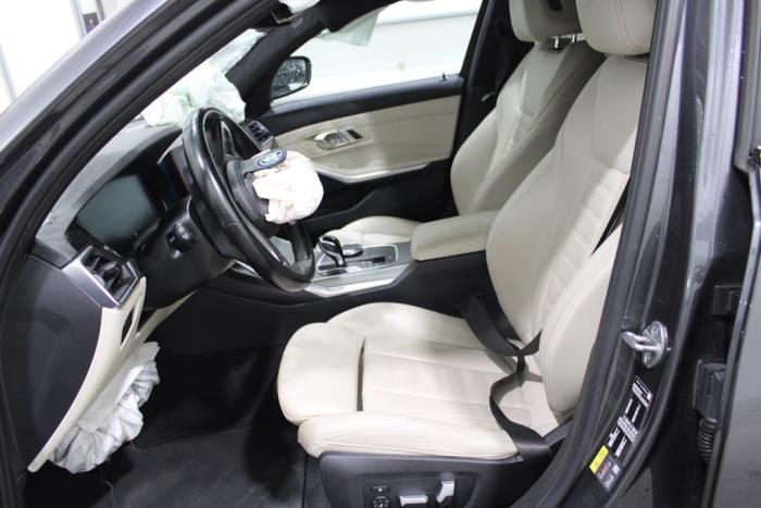 BMW 3 serie Touring 320e 2.0 TwinPower Turbo 16V Sloopvoertuig (2022, Grijs)