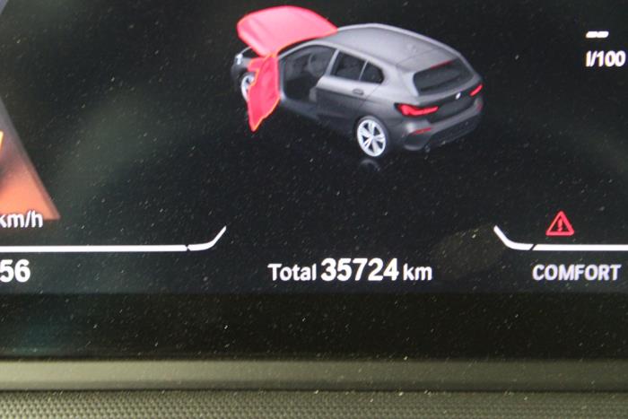 BMW 1 serie 116d 1.5 12V TwinPower Sloopvoertuig (2022, Donker, Zwart)