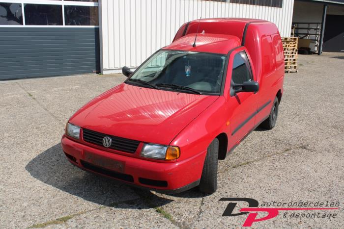 Volkswagen Caddy II 1.9 SDI (1996, Rood)