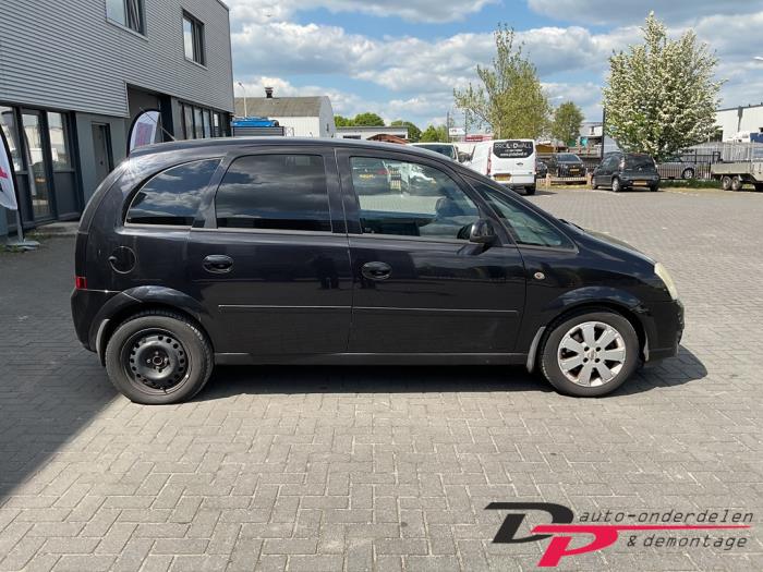 Opel Meriva 1.6 16V Sloopvoertuig (2007, Zwart)