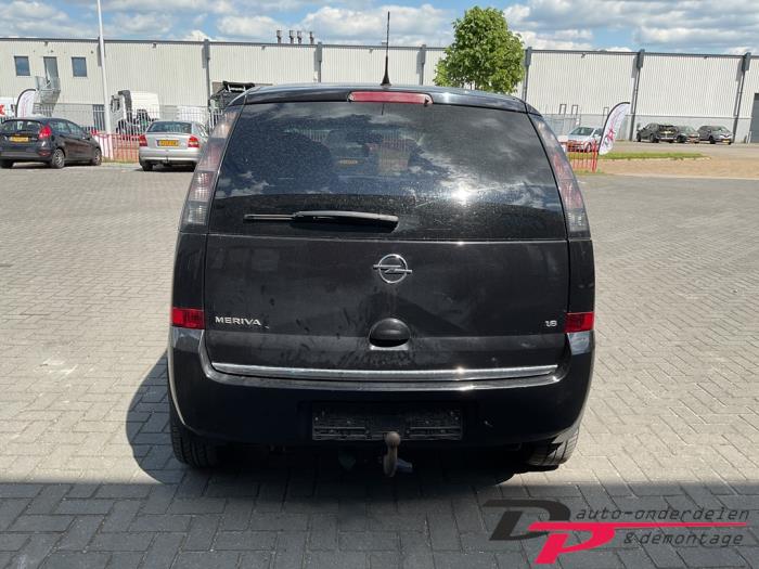 Opel Meriva 1.6 16V Sloopvoertuig (2007, Zwart)