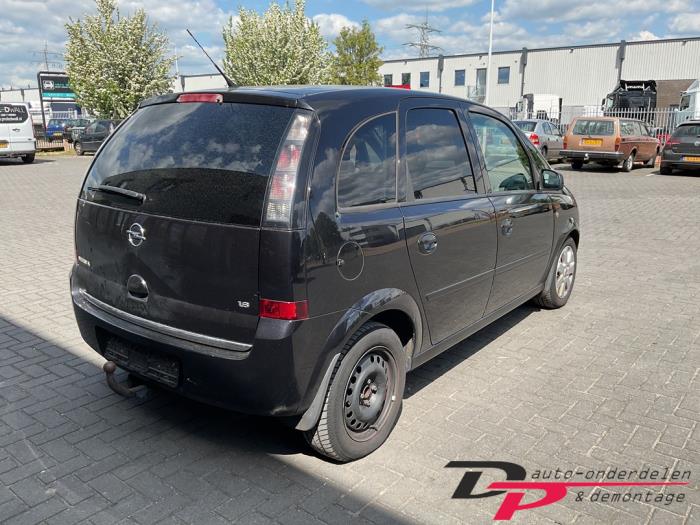 Opel Meriva 1.6 16V Sloopvoertuig (2007, Zwart)