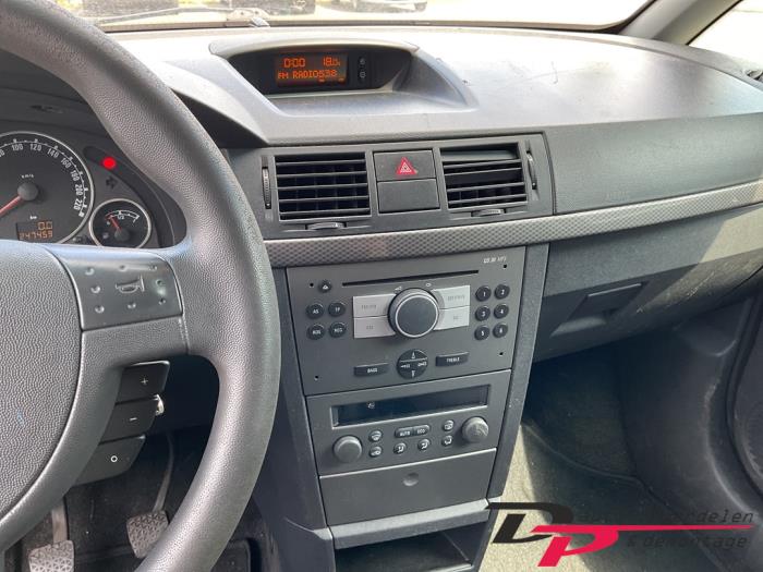 Opel Meriva 1.6 16V Sloopvoertuig (2007, Zwart)