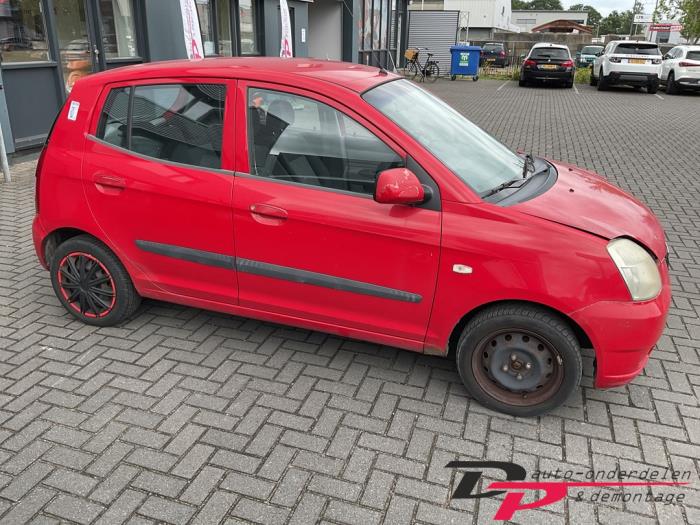 Kia Picanto 1.1 12V Sloopvoertuig (2004, Rood)