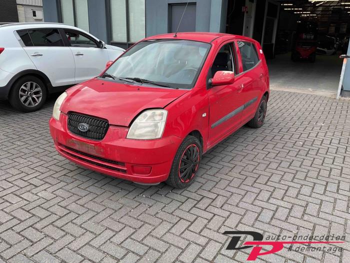 Kia Picanto 1.1 12V Sloopvoertuig (2004, Rood)