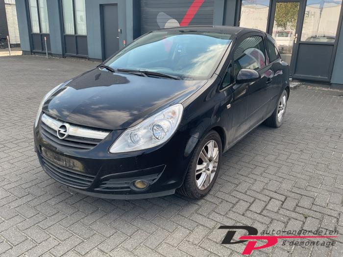 Opel Corsa D 1.2 16V Sloopvoertuig (2006, Zwart)