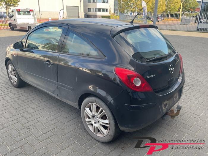 Opel Corsa D 1.2 16V Sloopvoertuig (2006, Zwart)