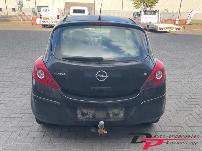 Opel Corsa D 1.2 16V Sloopvoertuig (2006, Zwart)