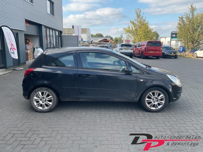 Opel Corsa D 1.2 16V Sloopvoertuig (2006, Zwart)