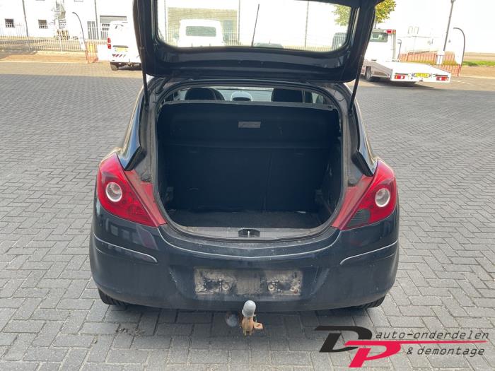 Opel Corsa D 1.2 16V Sloopvoertuig (2006, Zwart)
