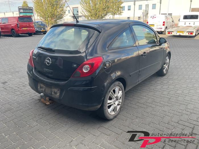 Opel Corsa D 1.2 16V Sloopvoertuig (2006, Zwart)