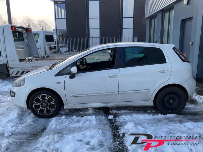 Fiat Punto Evo 1.3 JTD Multijet 85 16V Euro 5 Sloopvoertuig (2011, Wit)