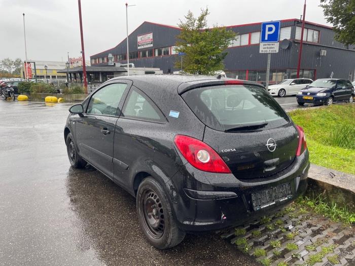 Opel Corsa D 1.4 16V Twinport Sloopvoertuig (2007, Zwart)