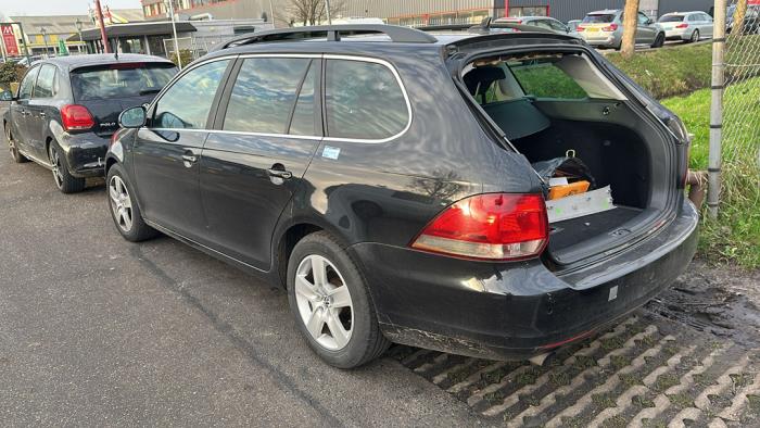 Volkswagen Golf VI Variant 1.2 TSI BlueMotion Sloopvoertuig (2010, Zwart)