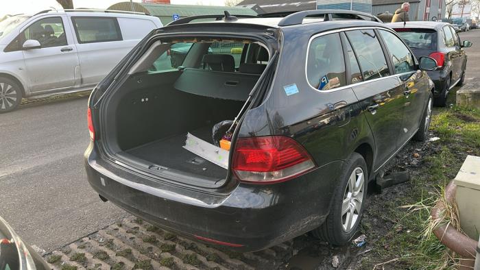 Volkswagen Golf VI Variant 1.2 TSI BlueMotion Sloopvoertuig (2010, Zwart)
