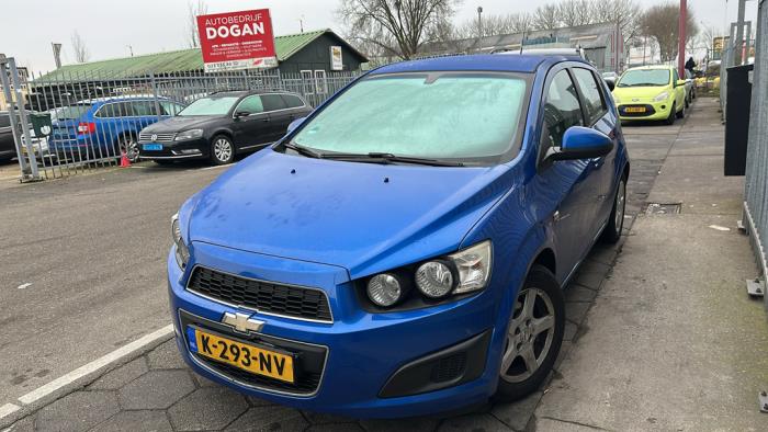 Chevrolet Aveo 1.4 16V Sloopvoertuig (2012, Blauw)