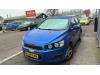 Chevrolet Aveo 1.4 16V Sloopvoertuig (2012, Blauw)