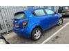 Chevrolet Aveo 1.4 16V Sloopvoertuig (2012, Blauw)