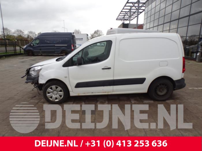 Citroen Berlingo 1.6 Hdi 75 16V Phase 1 Sloopvoertuig (2011, Wit)