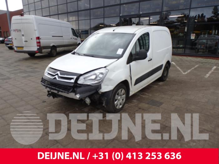 Citroen Berlingo 1.6 Hdi 75 16V Phase 1 Sloopvoertuig (2011, Wit)