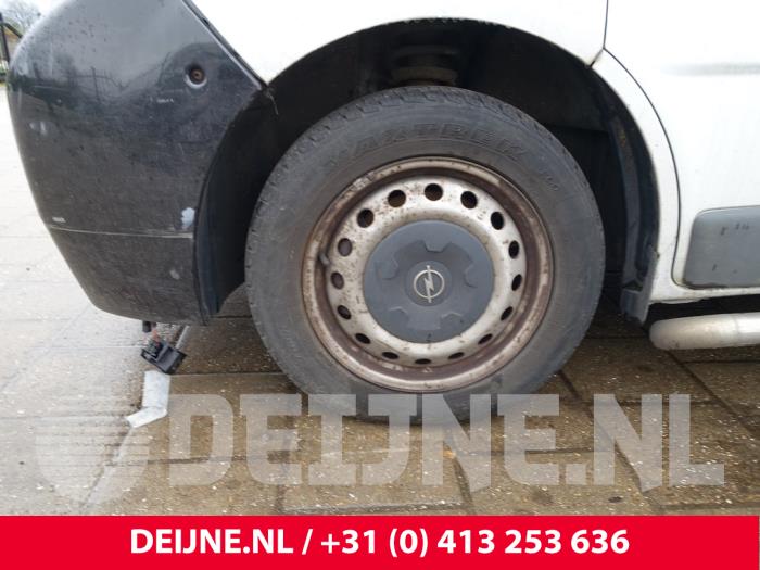 Opel Vivaro 1.9 DTI 16V Sloopvoertuig (2006, Wit)