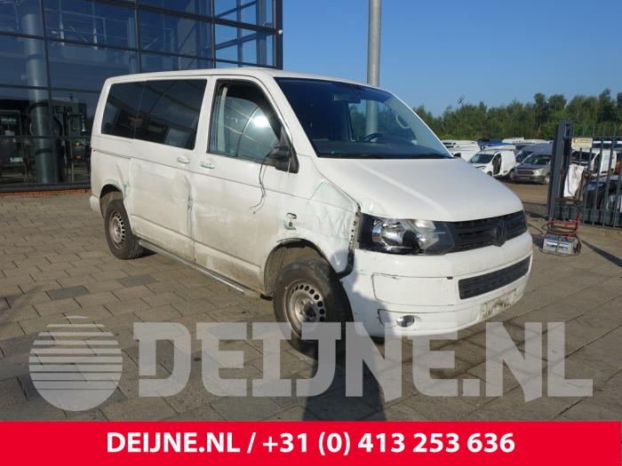 Volkswagen Transporter T5 2.0 TDI DRF Sloopvoertuig (2013, Wit)