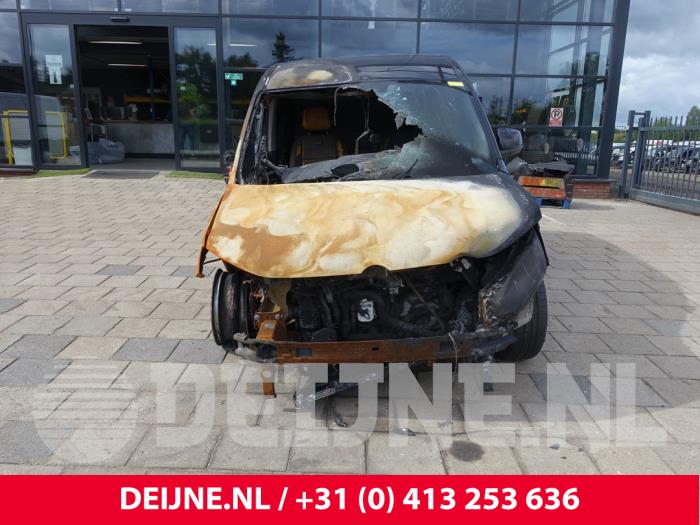 Volkswagen Caddy Cargo V 2.0 TDI BlueMotionTechnology Sloopvoertuig (2024, Zwart)