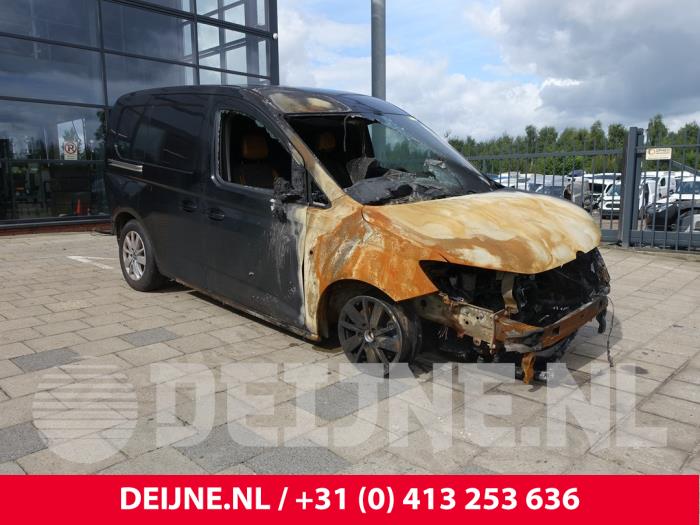 Volkswagen Caddy Cargo V 2.0 TDI BlueMotionTechnology Sloopvoertuig (2024, Zwart)