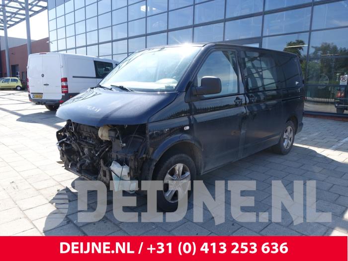 Volkswagen Transporter T5 2.5 TDi Sloopvoertuig (2009, Zwart)