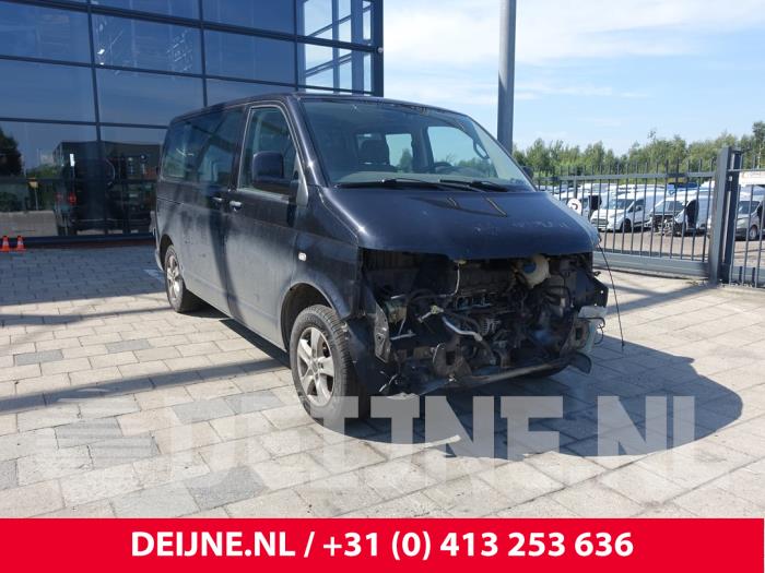Volkswagen Transporter T5 2.5 TDi Sloopvoertuig (2009, Zwart)