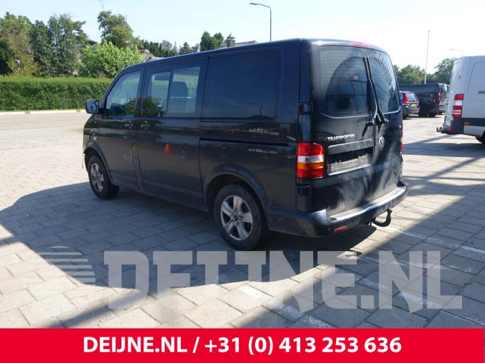 Volkswagen Transporter T5 2.5 TDi Sloopvoertuig (2009, Zwart)